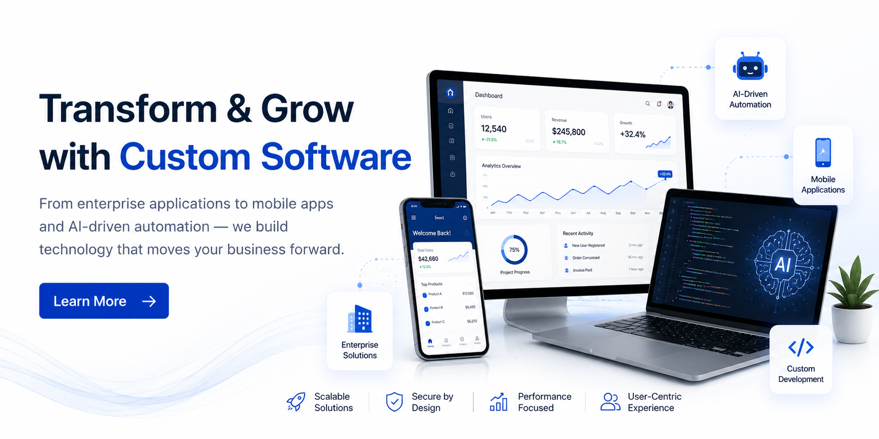 Scale Effortlessly with Cloud Solutions